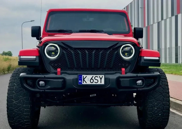 Jeep Wrangler cena 169000 przebieg: 60000, rok produkcji 2018 z Kańczuga małe 137